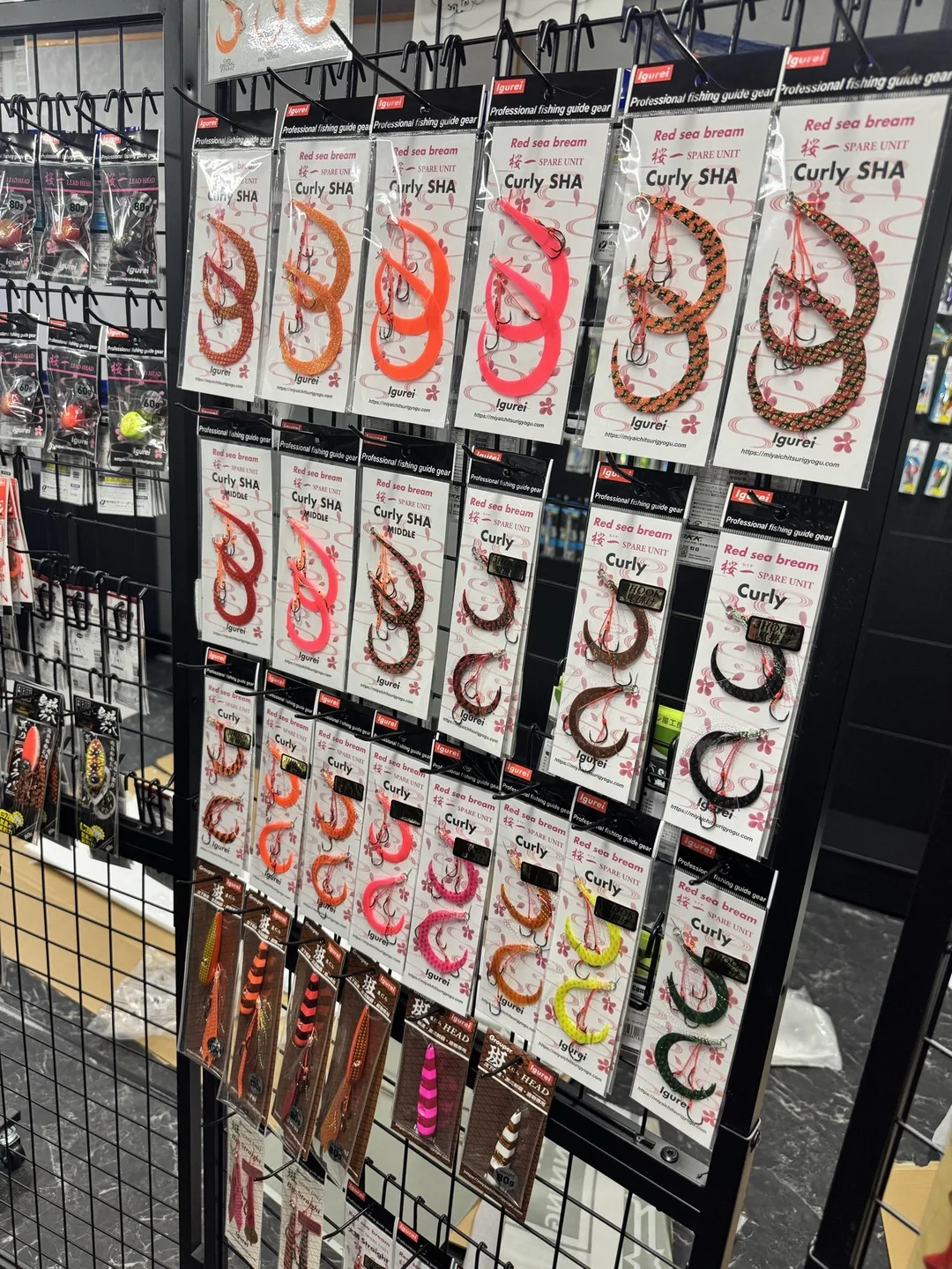 PRIDE店内のイグレイの交換ユニット